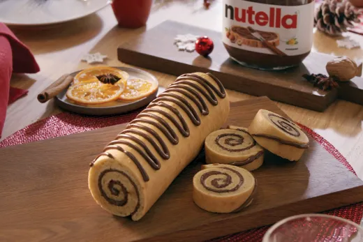 Рождественский рулет с NUTELLA